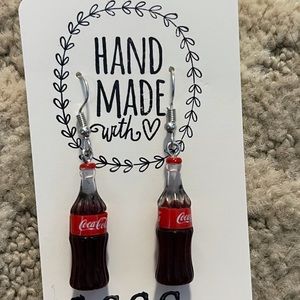Coca Cola earrings
